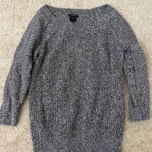 Ann Taylor black,white,grey Women's Sweater